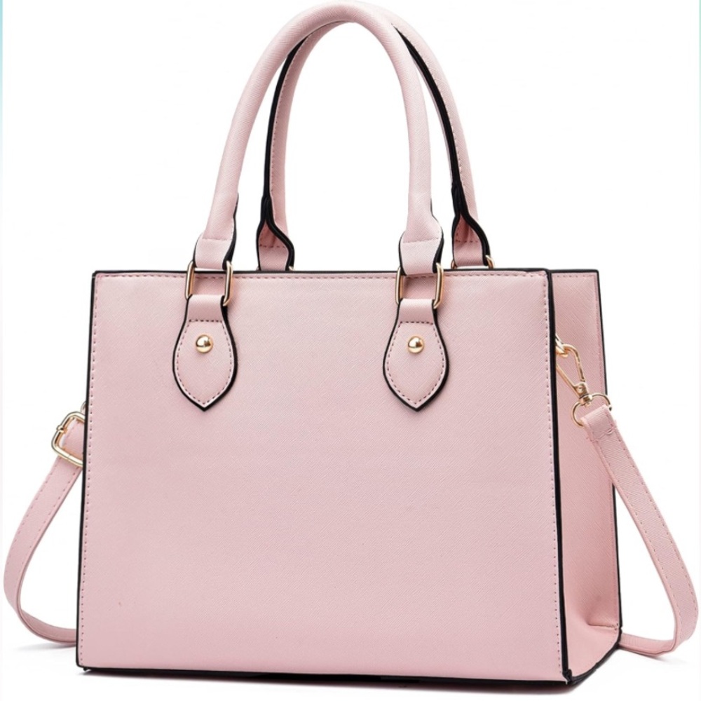 CHICAROUSAL Crossbody Purse // Light Pink